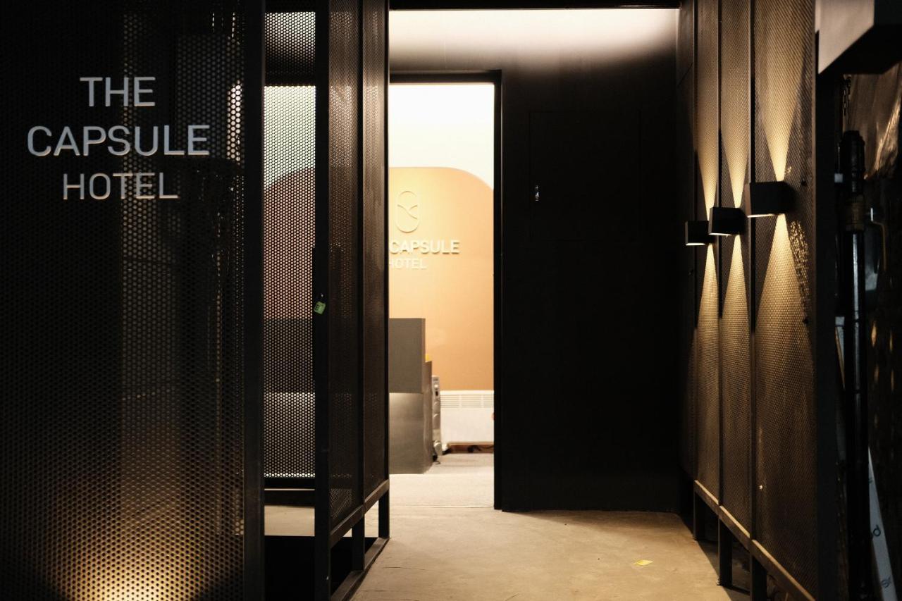 The Capsule Myeongdong Hostel Seul Exterior foto