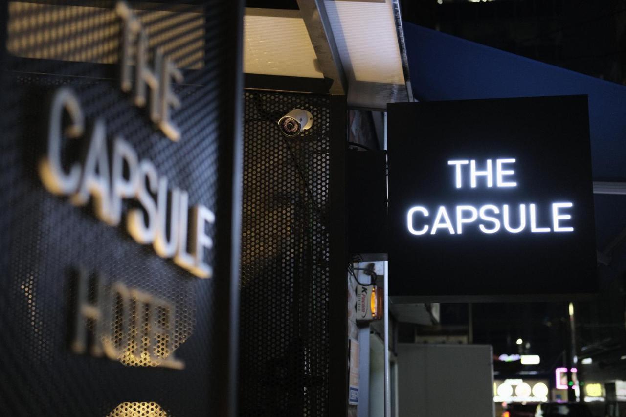 The Capsule Myeongdong Hostel Seul Exterior foto