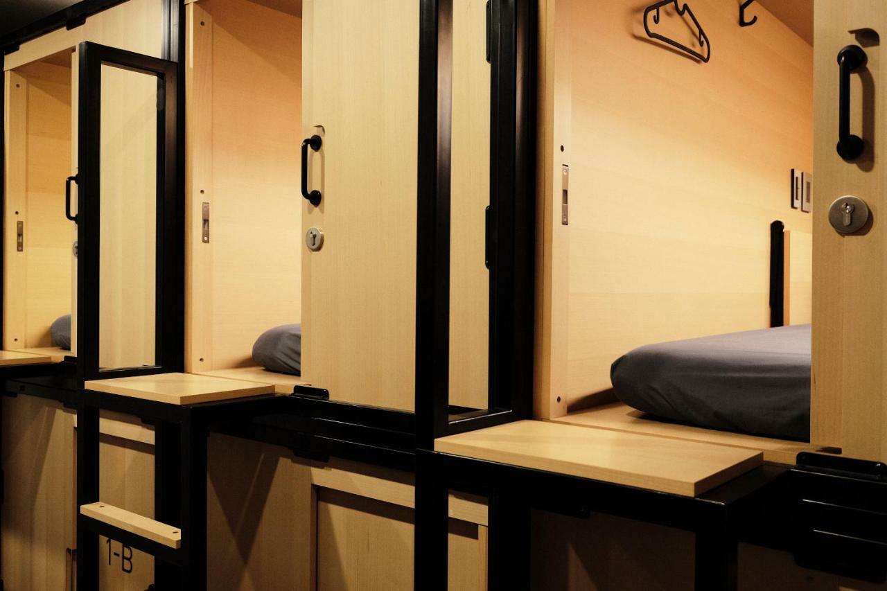 The Capsule Myeongdong Hostel Seul Exterior foto