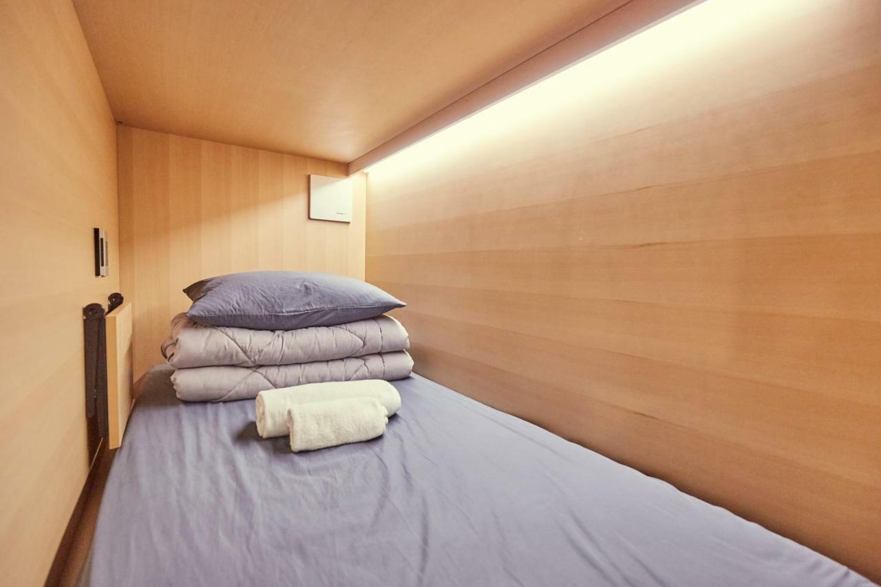 The Capsule Myeongdong Hostel Seul Exterior foto